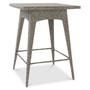 Dolben Outdoor Wicker Bar Table