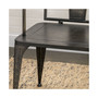 Lors Galvanized Iron Garden Bench