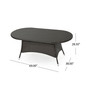 Sambrera Outdoor Oval Dining Table