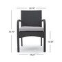 Peterson Outdoor 3 Piece Bistro Set with Cushions