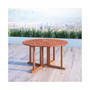 Distribution Miramar Hardwood Outdoor Drop Leaf Dining Table