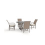 Winston Grayson Round Aluminum Top Outdoor Dining Table, Created for Macy's