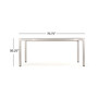 Cape Coral Outdoor Dining Table with Top
