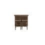 Bradenton 3 Piece Outdoor Wicker Bar Set - Bar And 2 Stools With Cushions