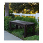 4 Ft. Backless Garden Bench
