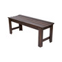 4 Ft. Backless Garden Bench