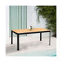 Portals Outdoor Rectangle Dining Table with Top