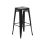 30'' High Backless Metal Indoor-Outdoor Barstool with Square Seat