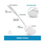 Slotted Turner Metal Spatula