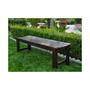 5 Ft. Backless Garden Bench