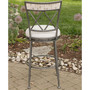 Indoor / Outdoor Milestone Swivel Counter Stool