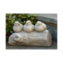 Three's A Crowd Garden Statue