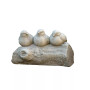 Three's A Crowd Garden Statue