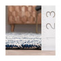 Texture Braid Doutzen Indoor and Outdoor Ivory 5' x 8' Area Rug