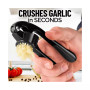 Garlic Press with Soft Easy-Squeeze Ergonomic Handle