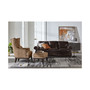 CLOSEOUT! Roselake Leather Ottoman, Created for Macy's