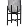 Mesh Solar Powered Outdoor Lantern with Stand, 14.25"