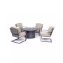 Vintage II Fire Pit and Chat Set Outdoor Collection, with Sunbrella® Cushions, Created for Macy's