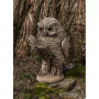 Scholarly Owl Garden Statue