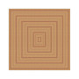 Sahara Multi Border Area Rug