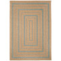 Sahara Multi Border Area Rug