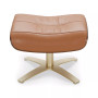Annaldo Leather Ottoman