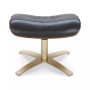 Annaldo Leather Ottoman