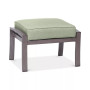 Tara Aluminum Outdoor Ottoman, Created for Macy's