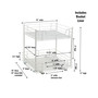 2-Tier Sliding Pantry Organizer