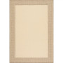 Dawn Gris Border Gray 5'3" x 7'6" Outdoor Area Rug