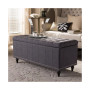 Kaylee Button-Tufted Storage Ottoman Bench