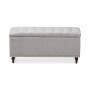 Kaylee Button-Tufted Storage Ottoman Bench