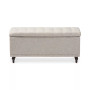 Kaylee Button-Tufted Storage Ottoman Bench