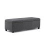 Easton Faux Leather Rectangular Storage Ottoman