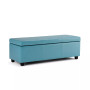 Easton Faux Leather Rectangular Storage Ottoman