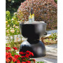 Multi-Functional Garden Stool or Planter Stand or Accent Table, 17.75"