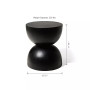 Multi-Functional Garden Stool or Planter Stand or Accent Table, 17.75"