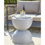 Multi-Functional Garden Stool or Planter Stand or Accent Table, 17.75"
