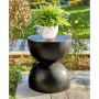 Multi-Functional Garden Stool or Planter Stand or Accent Table, 17.75"