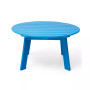 35.5" D Outdoor Patio Round Coffee Table