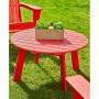 35.5" D Outdoor Patio Round Coffee Table