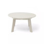 35.5" D Outdoor Patio Round Coffee Table