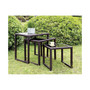 Lodge 3 Piece Patio Nesting Table
