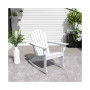 Outdoor Patio Poly Adirondack Rocking Chair Rocker