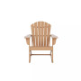 Outdoor Patio Poly Adirondack Rocking Chair Rocker