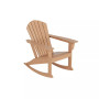 Outdoor Patio Poly Adirondack Rocking Chair Rocker