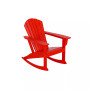 Outdoor Patio Poly Adirondack Rocking Chair Rocker