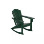 Outdoor Patio Poly Adirondack Rocking Chair Rocker