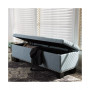 Hannah Button-Tufting Storage Ottoman Bench, Quick Ship