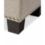Hannah Button-Tufting Storage Ottoman Bench, Quick Ship